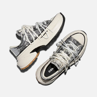 RUN STAR CRUSH DISTRESSED PATENT - PURE SILVER