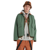 NINA CHANEL ABNEY X TIMBERLAND BARN COAT - GREEN