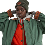 NINA CHANEL ABNEY X TIMBERLAND BARN COAT - GREEN