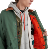 NINA CHANEL ABNEY X TIMBERLAND BARN COAT - GREEN
