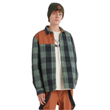 NINA CHANEL ABNEY X TIMBERLAND DUCK CANVAS OVERSHIRT - GREEN