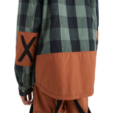 NINA CHANEL ABNEY X TIMBERLAND DUCK CANVAS OVERSHIRT - GREEN