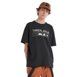 NINA CHANEL ABNEY X TIMBERLAND RELAXED FIT TEE - BLACK