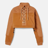 HUMBERTO CROPPED RUGBY - WHEAT