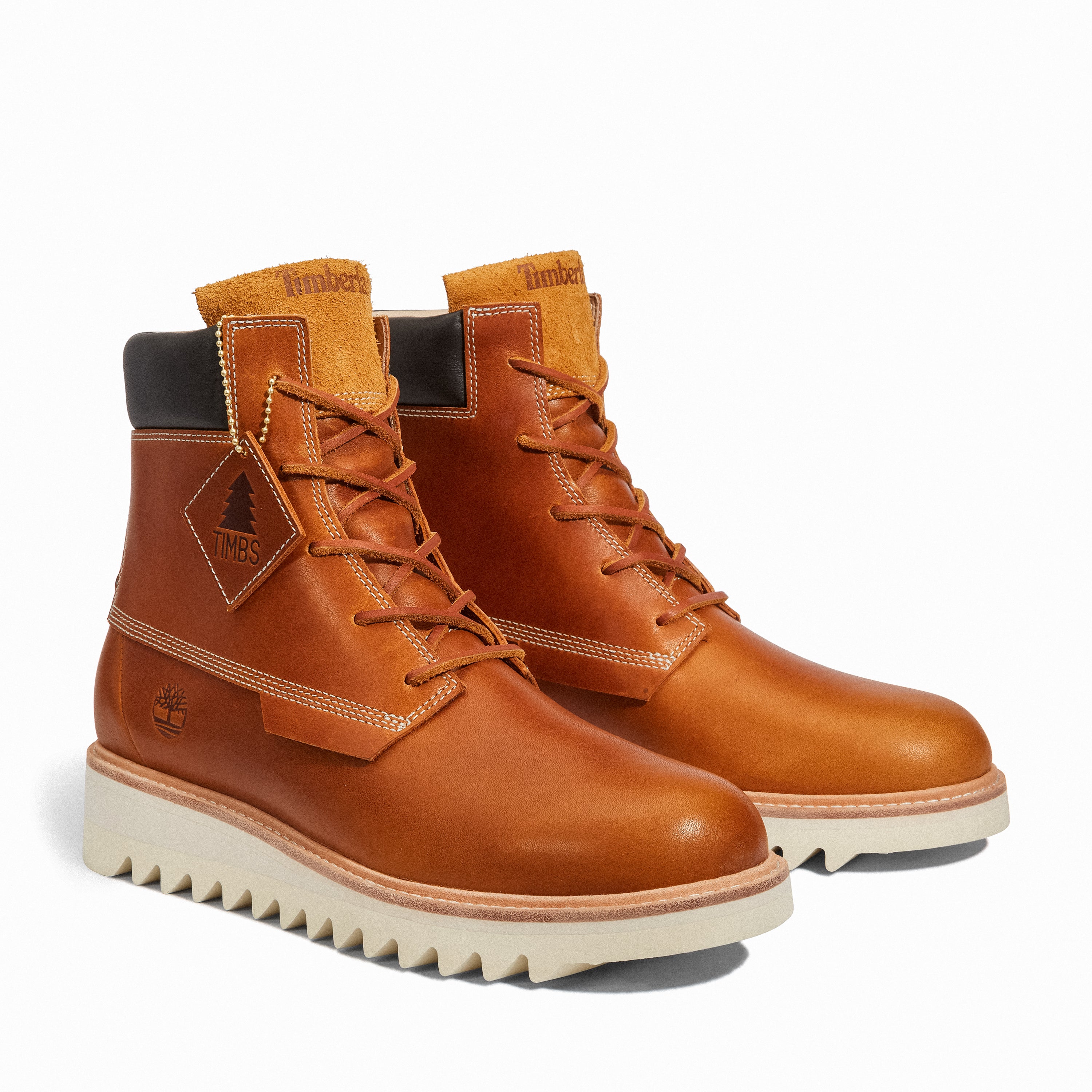 NINA CHANEL ABNEY X TIMBERLAND PREMIUM 6" RIPPLE SOLE BOOT - OLE RUST