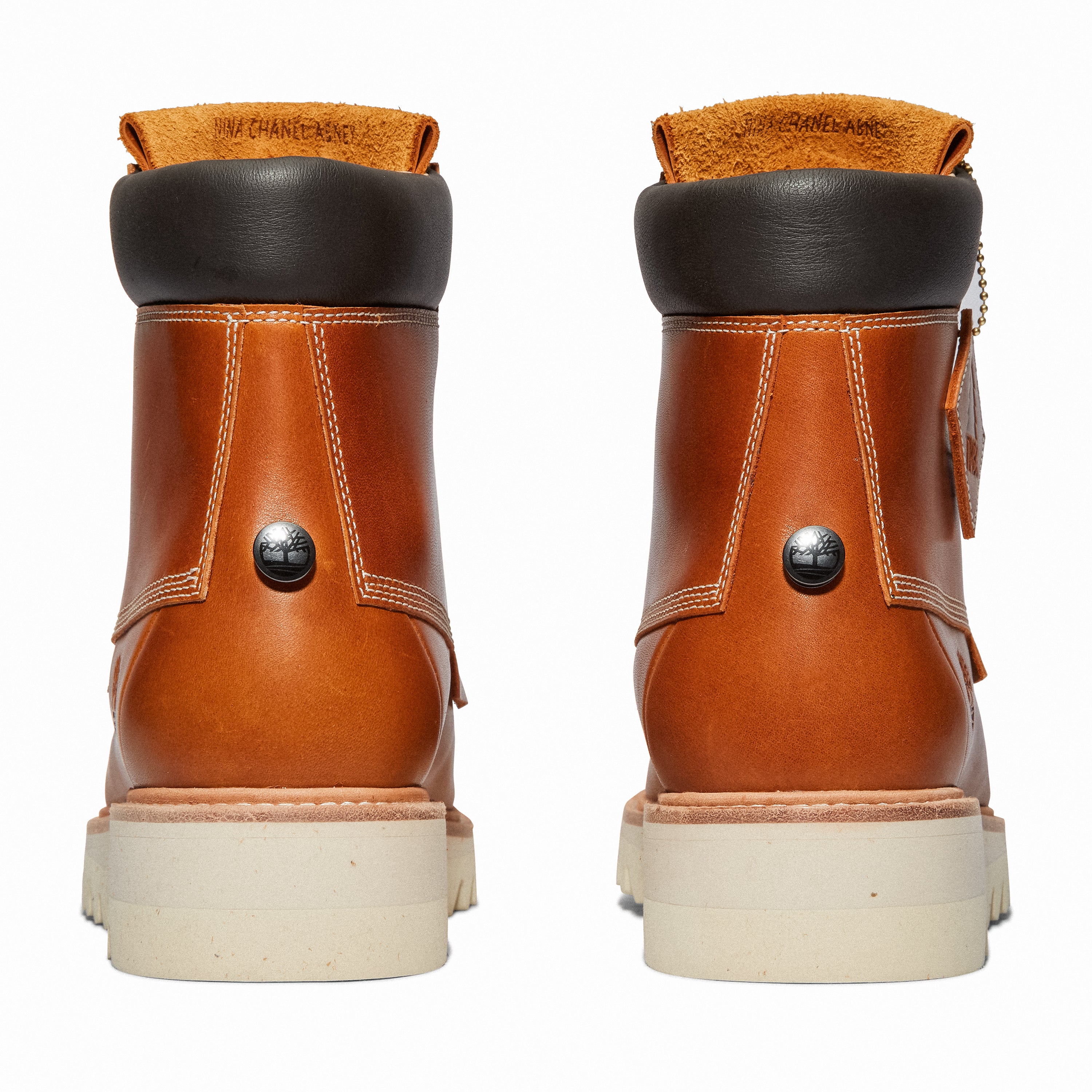 NINA CHANEL ABNEY X TIMBERLAND PREMIUM 6" RIPPLE SOLE BOOT - OLE RUST