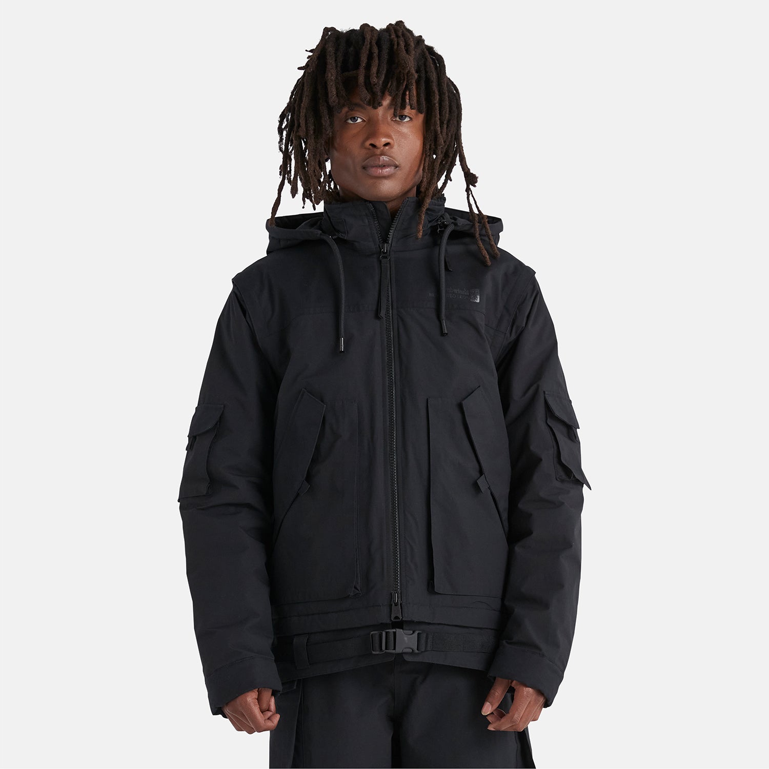 HUMBERTO LEON 5 IN 1 JACKET - BLACK