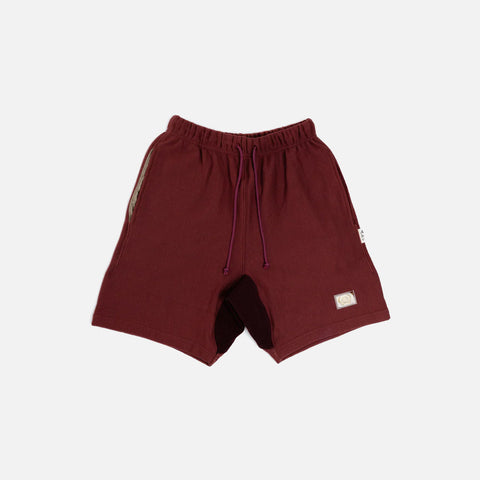 ABC.123. TRI-TONE SWEATSHORTS - MAUVE