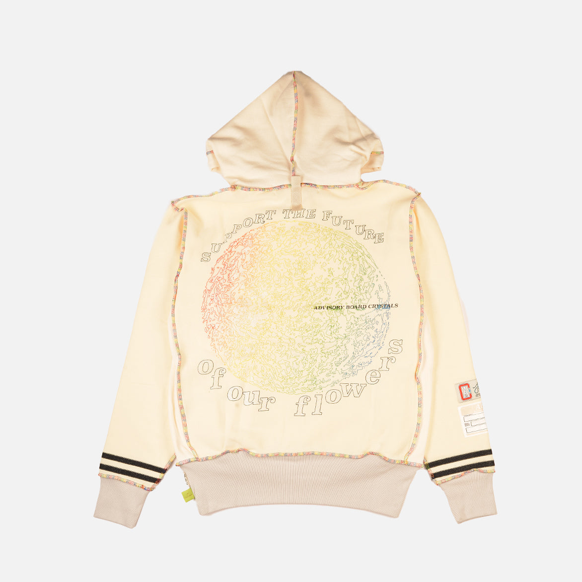 ABC. PSYCHIC DEATH HOODIE - CREAM