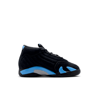 JORDAN 14 RETRO "BLACK / UNIVERSITY BLUE" (PS)