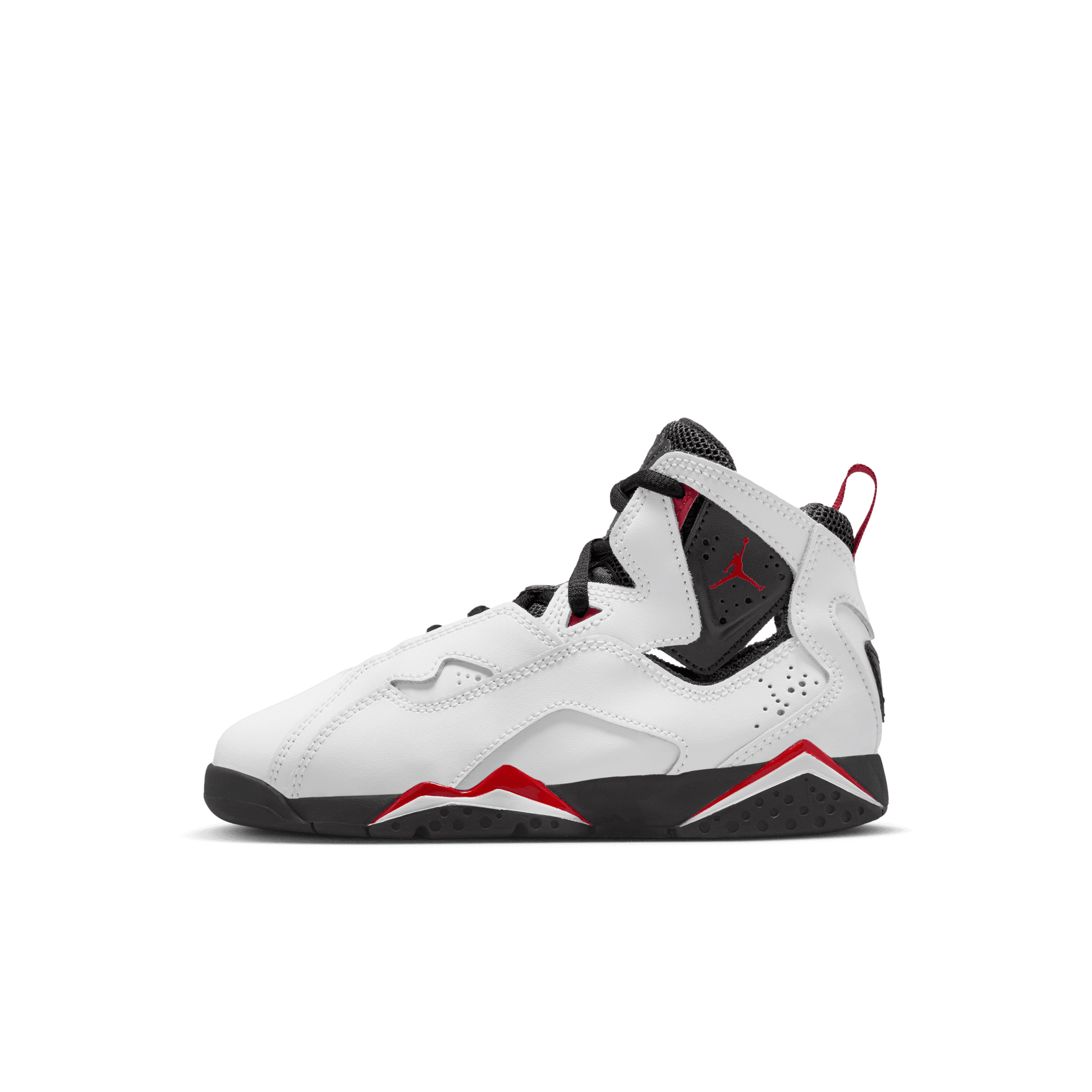 JORDAN TRUE FLIGHT (PS) - WHITE / BLACK / VARSITY RED