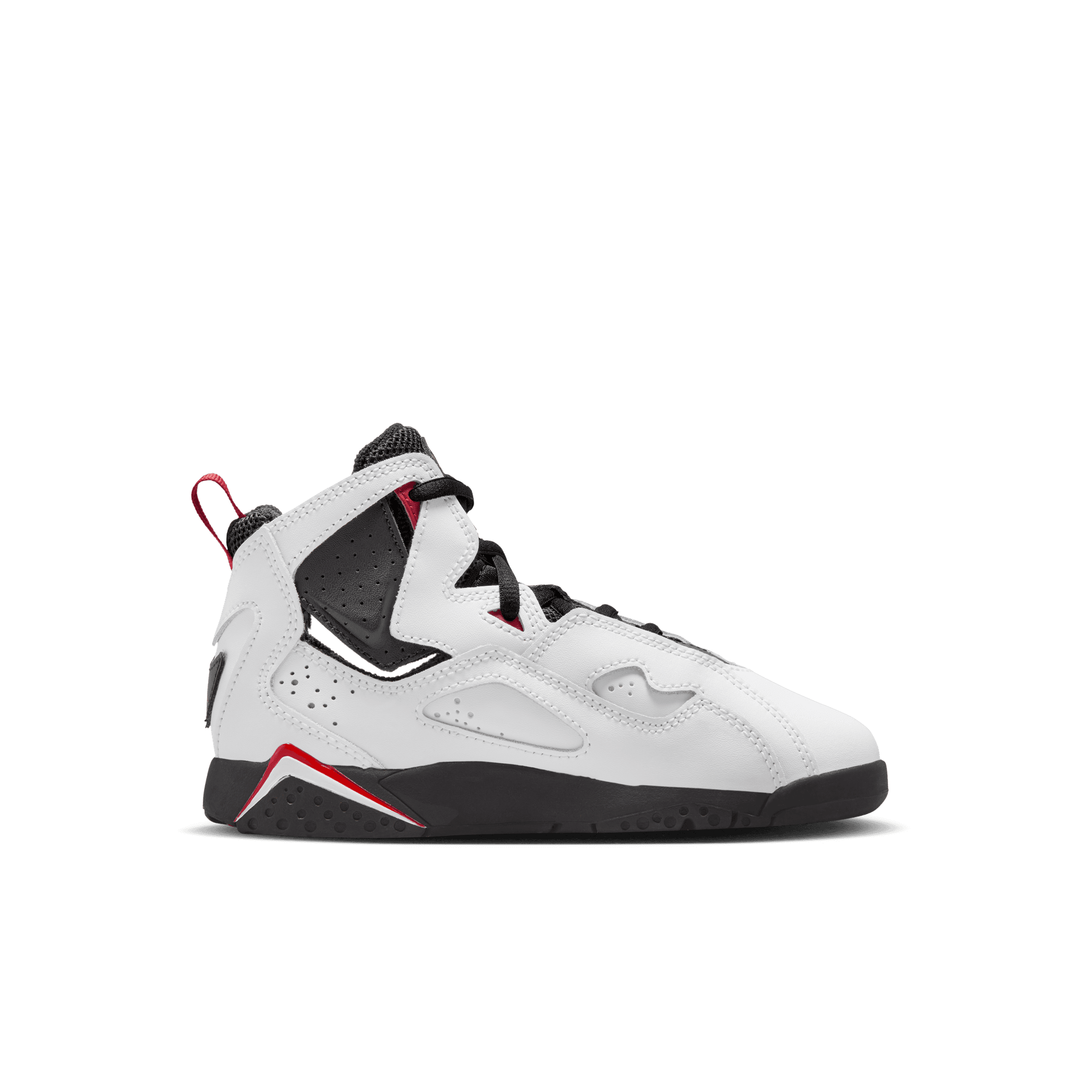 Jordan true flight white and red hotsell