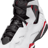 JORDAN TRUE FLIGHT (PS) - WHITE / BLACK / VARSITY RED