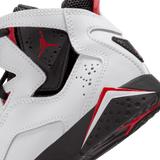 JORDAN TRUE FLIGHT (PS) - WHITE / BLACK / VARSITY RED