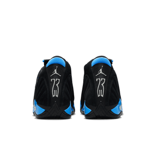 AIR JORDAN 14 RETRO "BLACK / UNIVERSITY BLUE"
