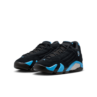 AIR JORDAN 14 RETRO "BLACK / UNIVERSITY BLUE" (GS)