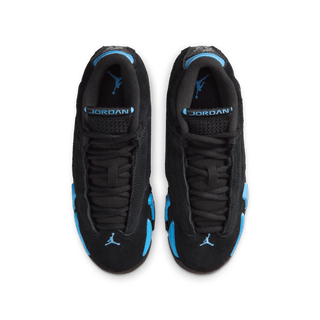 AIR JORDAN 14 RETRO "BLACK / UNIVERSITY BLUE" (GS)