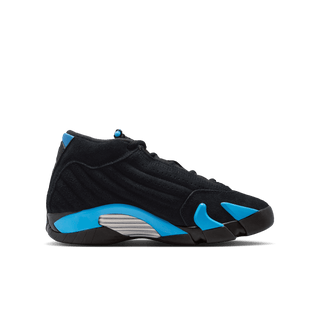 AIR JORDAN 14 RETRO "BLACK / UNIVERSITY BLUE" (GS)