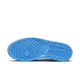 AIR JORDAN 1 LOW - BLACK / UNIVERSITY BLUE