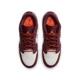 AIR JORDAN 1 LOW (GS) "NIGHT MAROON"