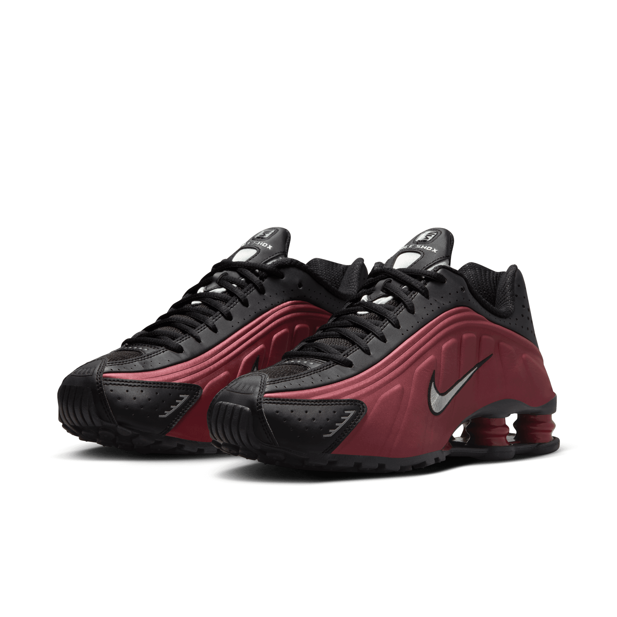 WMNS SHOX R4 - BLACK / TEAM RED – lapstoneandhammer.com WMNS SHOX R4 - BLACK / TEAM RED – lapstoneandhammer.com