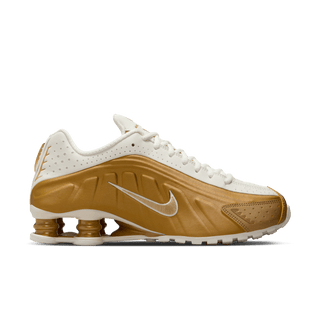 WMNS SHOX R4 - SOFT PEARL / METALLIC GOLD