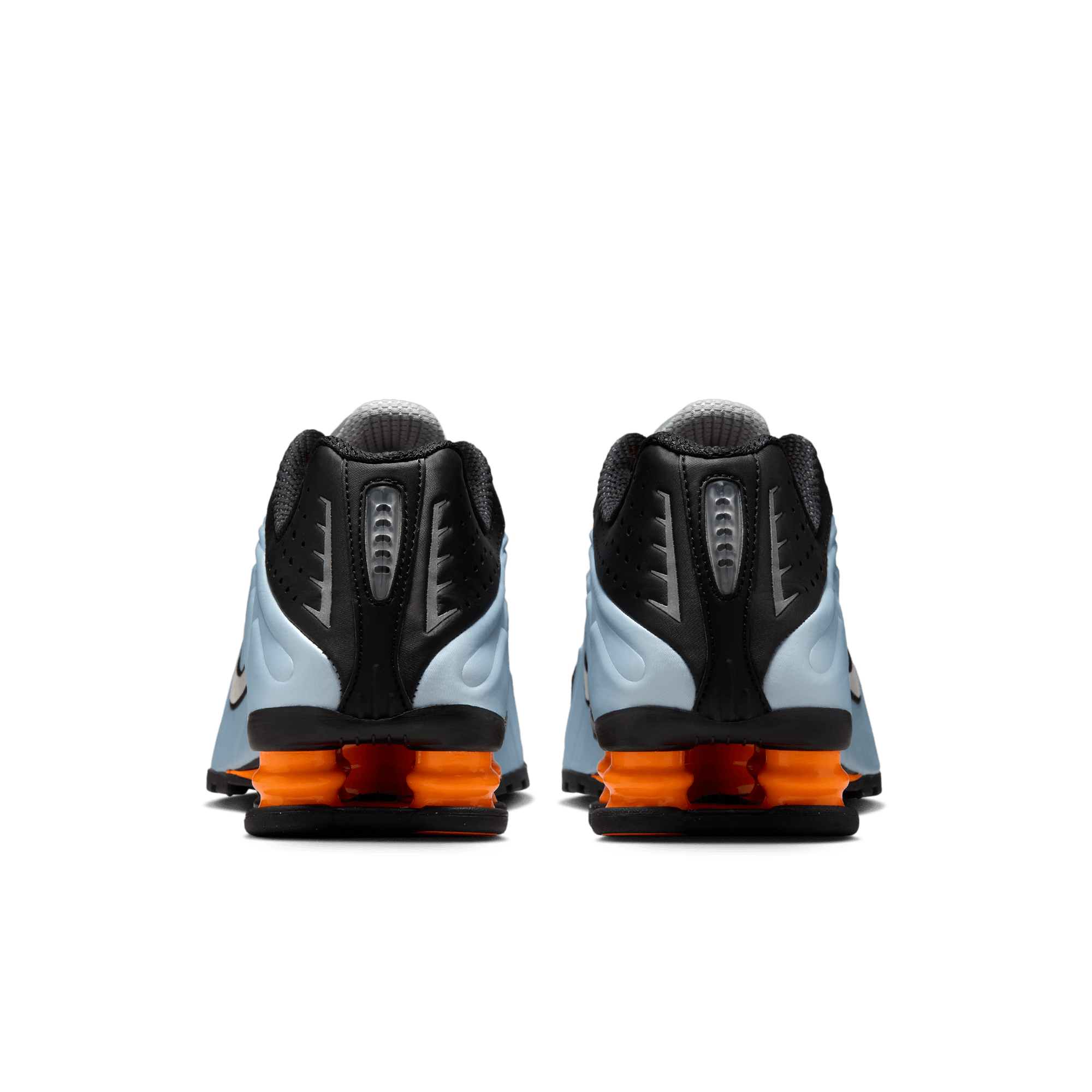 WMNS SHOX R4 - BLUE TINT / METALLIC SILVER / TOTAL ORANGE WMNS SHOX R4 - BLUE TINT / METALLIC SILVER / TOTAL ORANGE