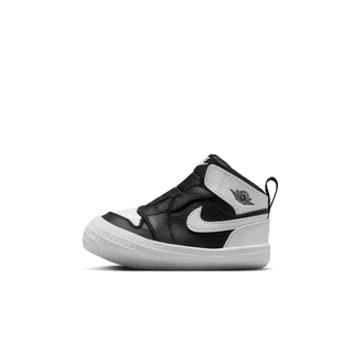 JORDAN 1 CRIB BOOTIE - BLACK / WHITE
