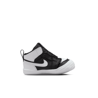 JORDAN 1 CRIB BOOTIE - BLACK / WHITE