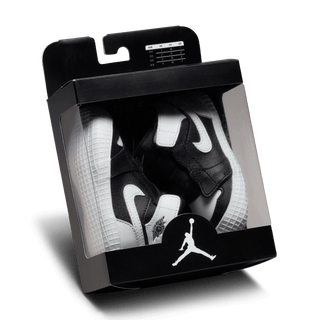 JORDAN 1 CRIB BOOTIE - BLACK / WHITE
