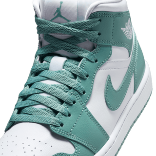 WMNS AIR JORDAN 1 MID - WHITE / CANNON