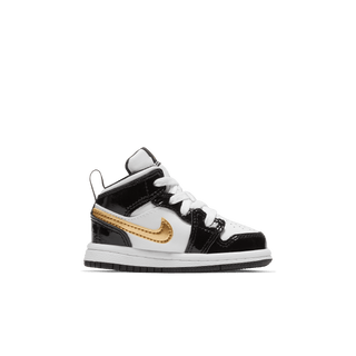 AIR JORDAN 1 MID SE (TD) "BLACK / GOLD"