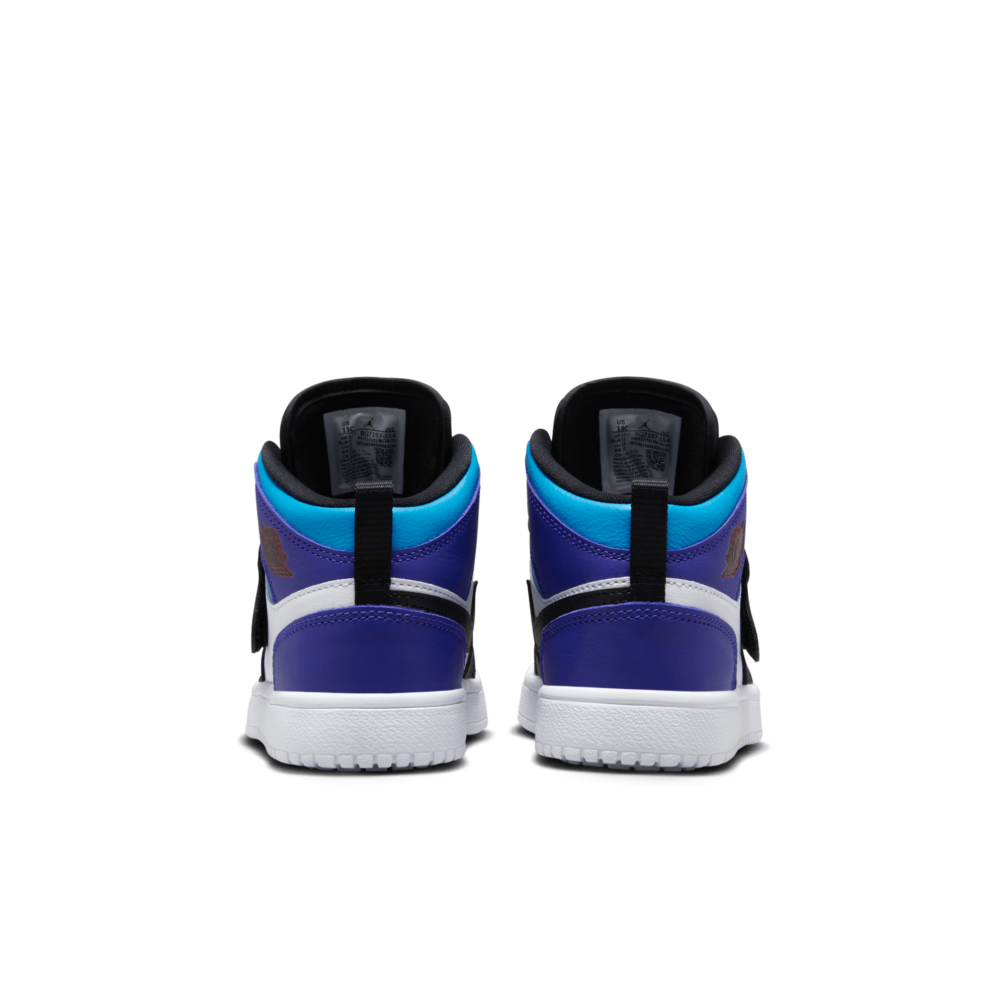 SKY JORDAN 1 (PS) - White / Black / Bright