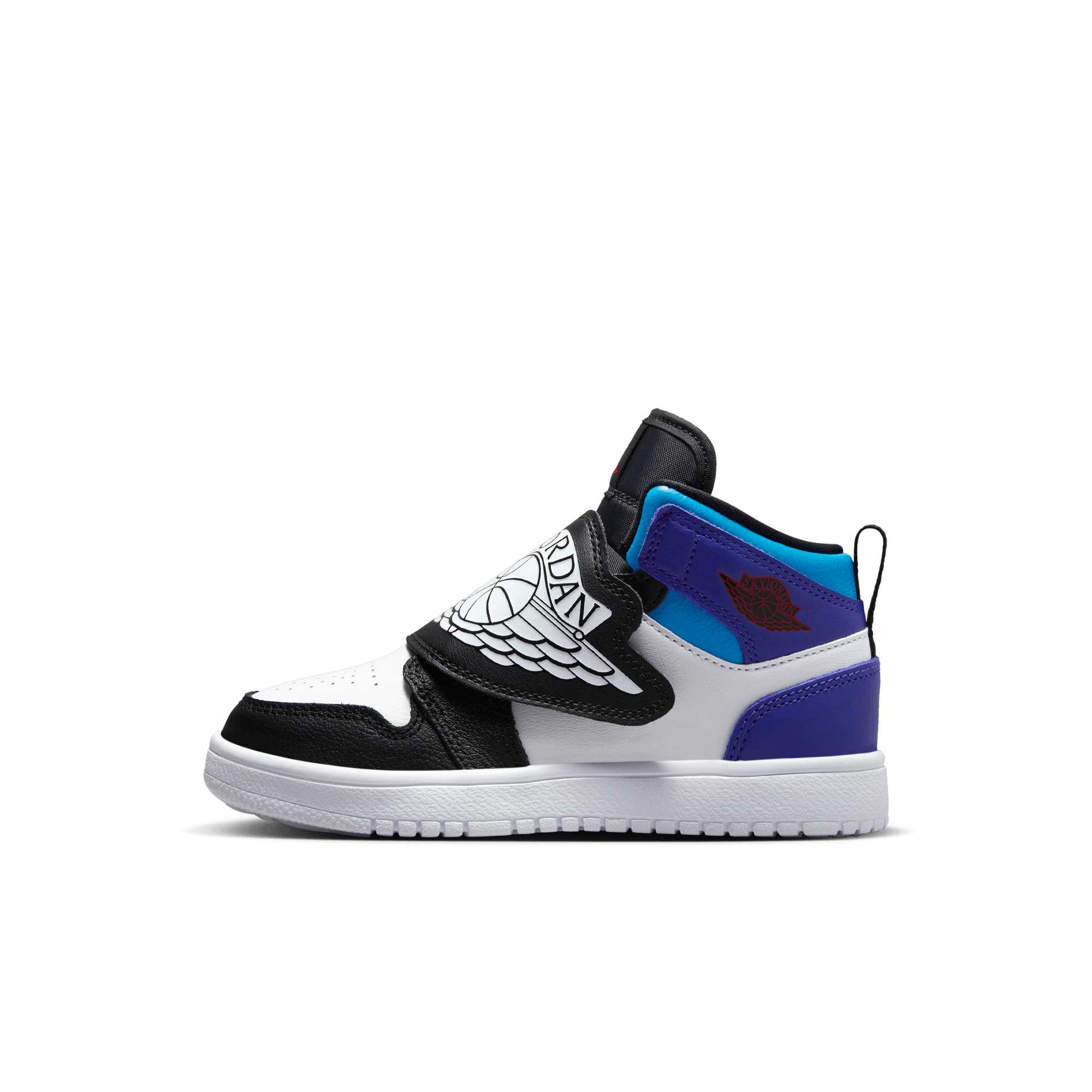 SKY JORDAN 1 (PS) - White / Black / Bright