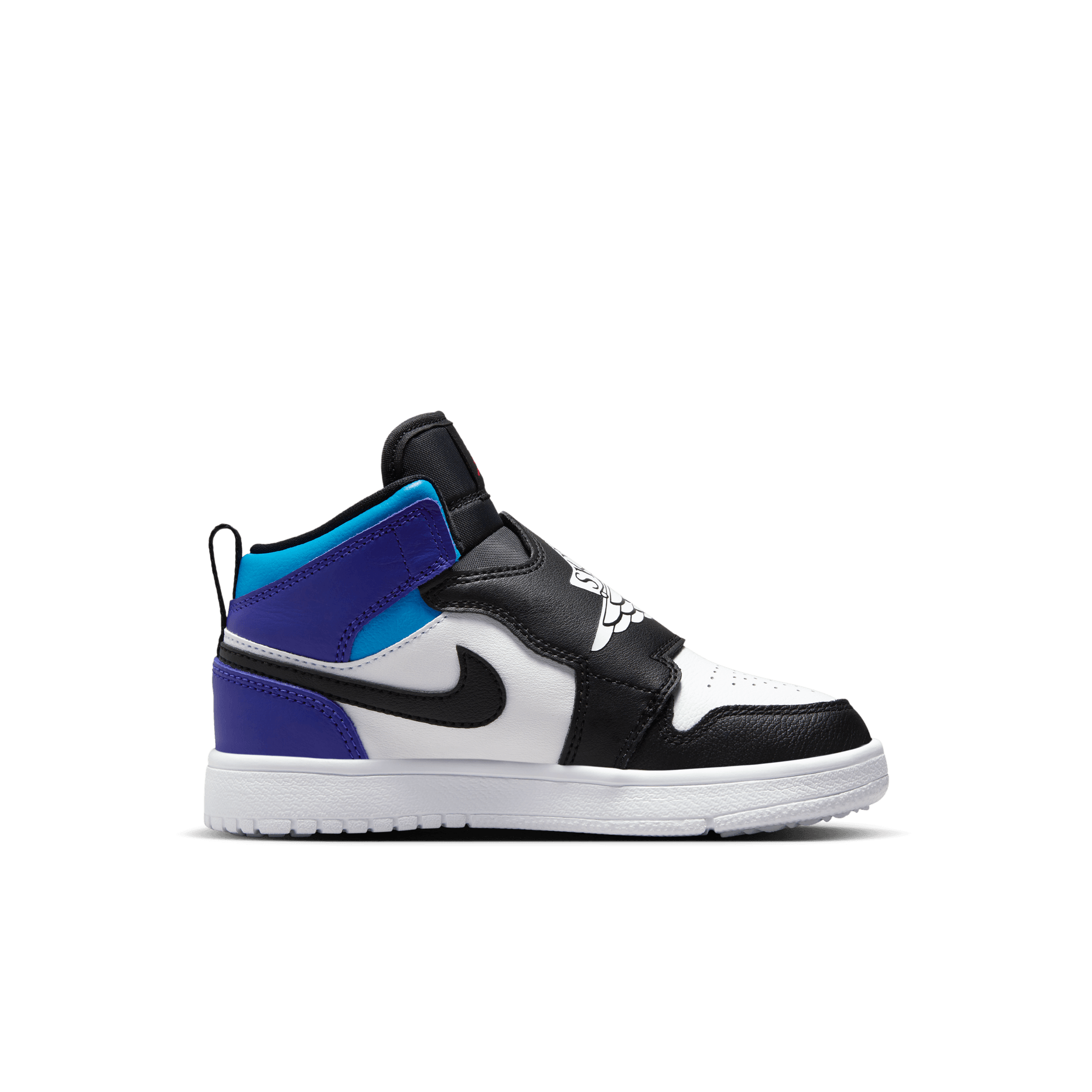 SKY JORDAN 1 (PS) - White / Black / Bright