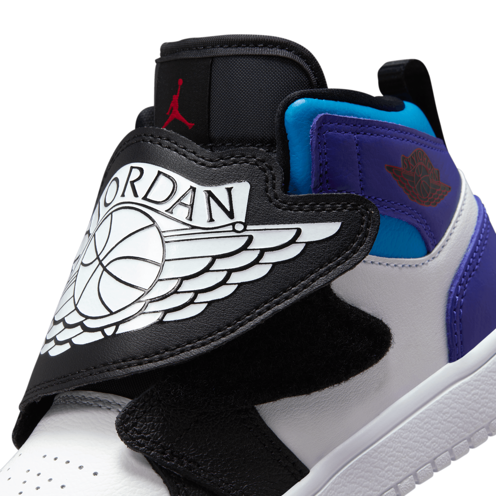 SKY JORDAN 1 (PS) - White / Black / Bright