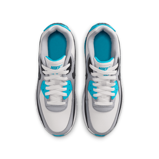 AIR MAX 90 LTR (GS) - PLATINUM TINT / BLUE LIGHTNING