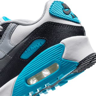 AIR MAX 90 LTR (GS) - PLATINUM TINT / BLUE LIGHTNING