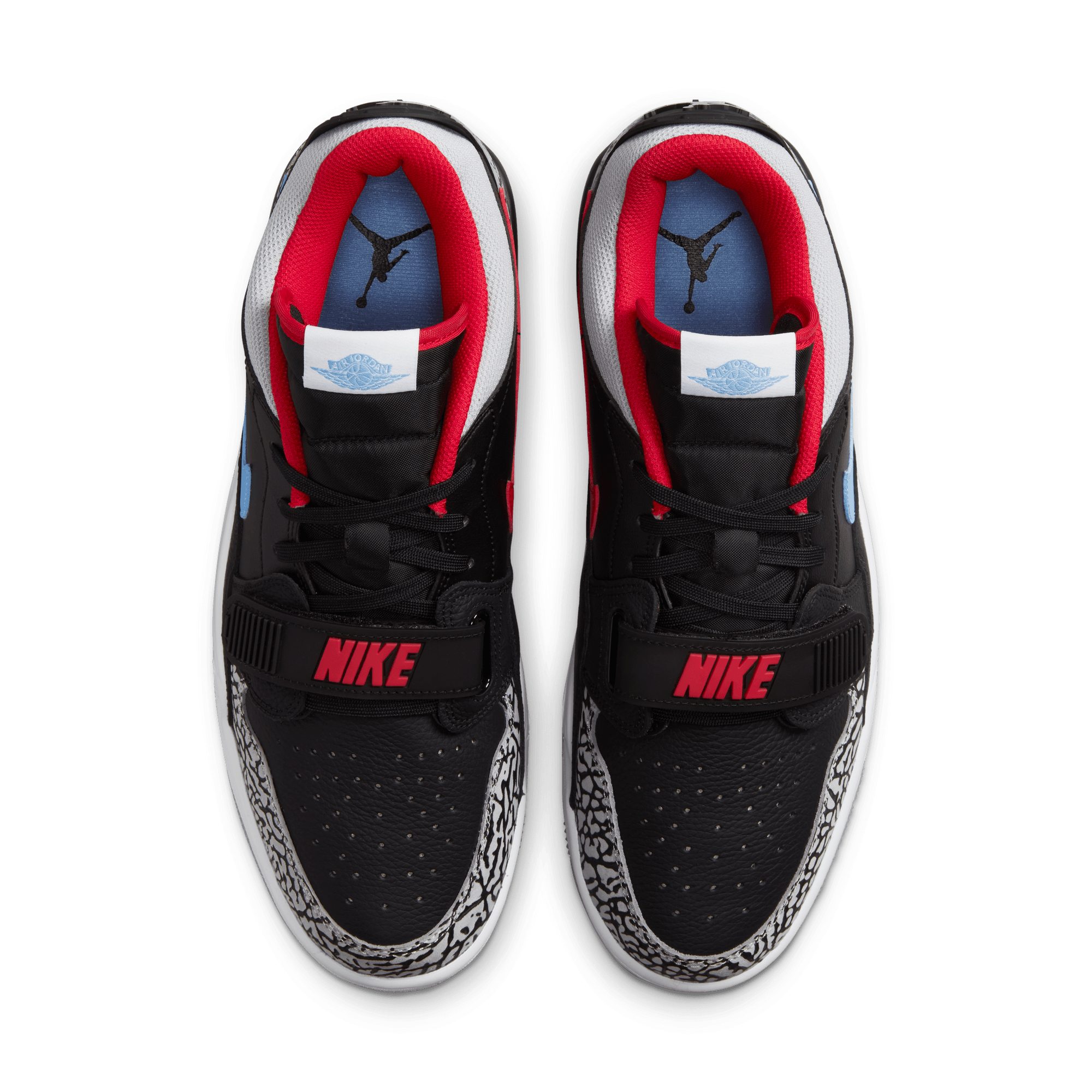 JORDAN LEGACY 312 LOW - BLACK / VALOR BLUE