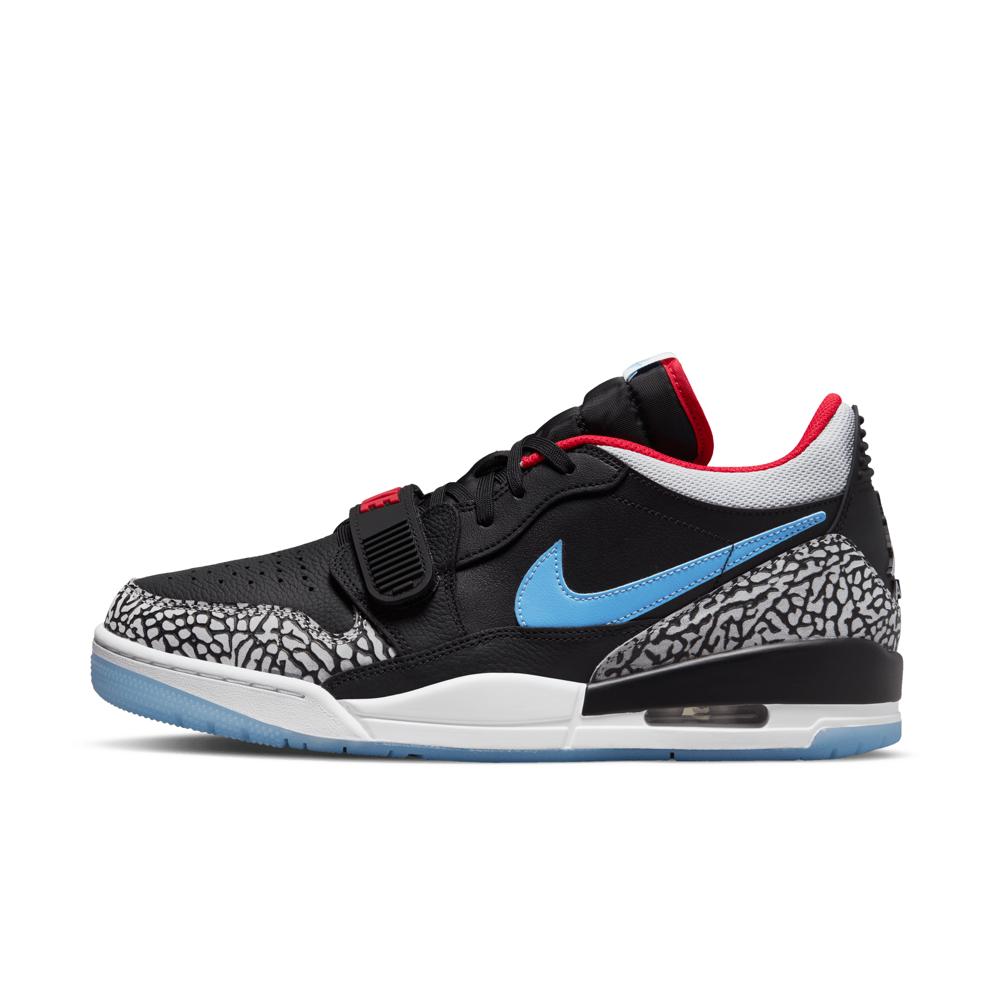 JORDAN LEGACY 312 LOW - BLACK / VALOR BLUE
