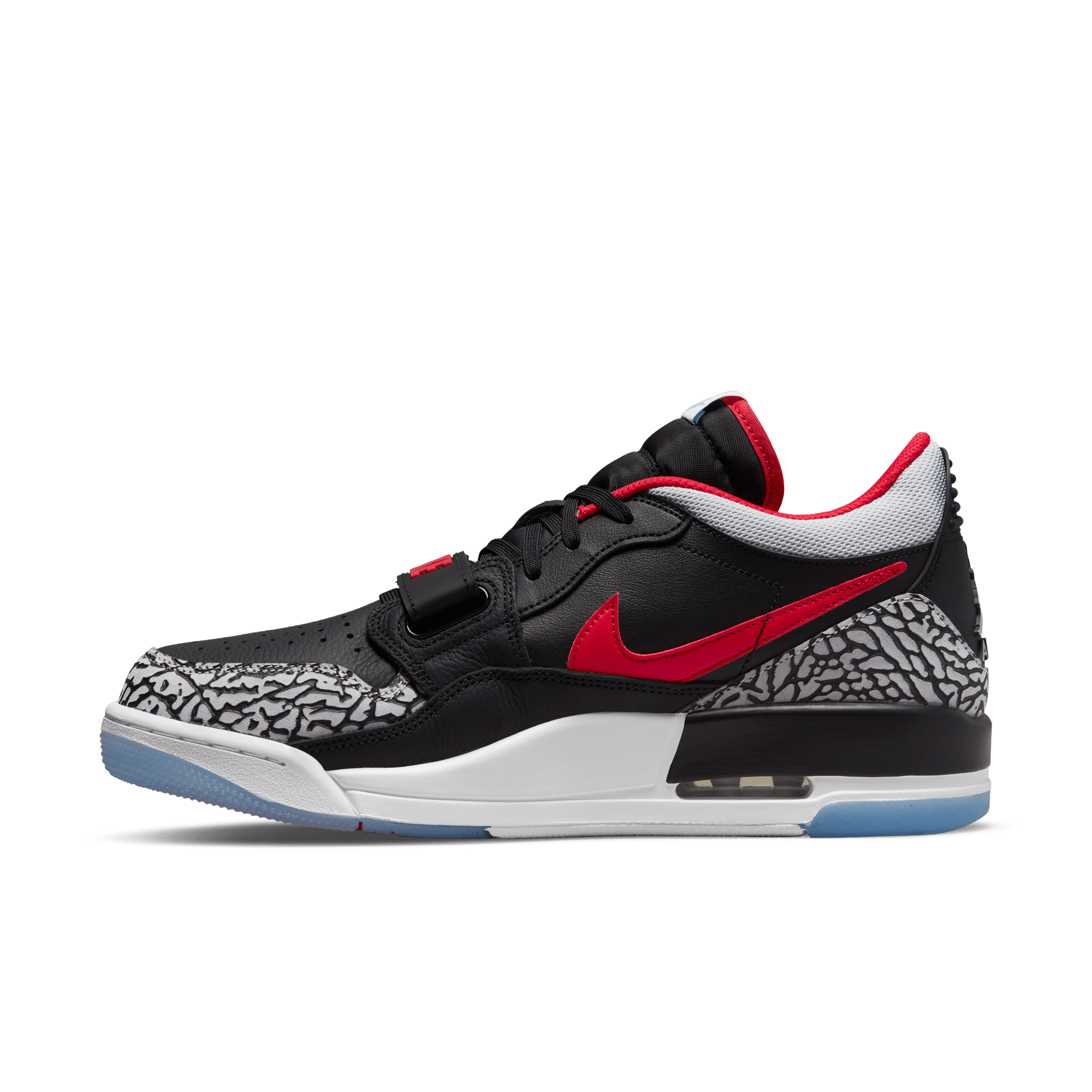 JORDAN LEGACY 312 LOW - BLACK / VALOR BLUE