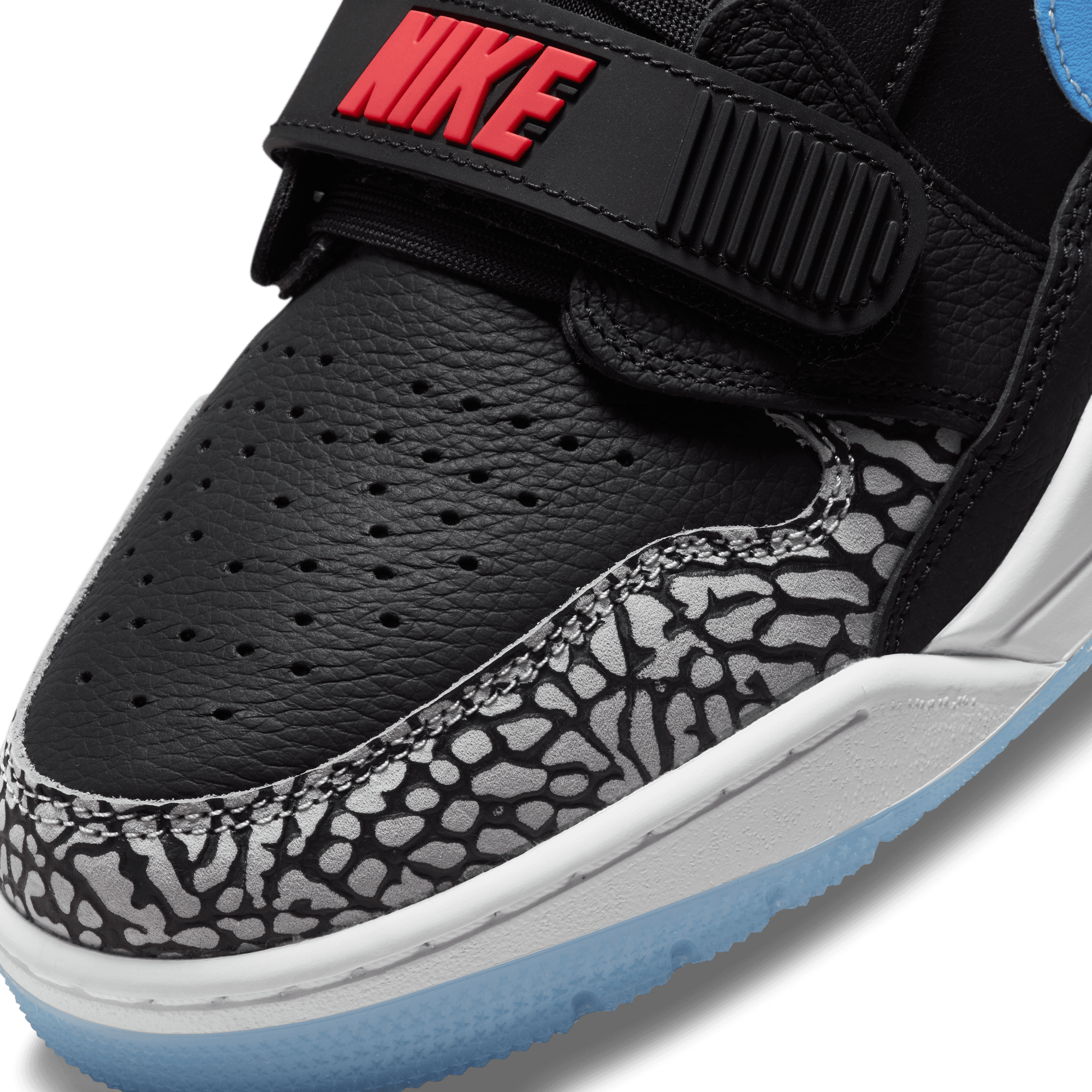 JORDAN LEGACY 312 LOW - BLACK / VALOR BLUE