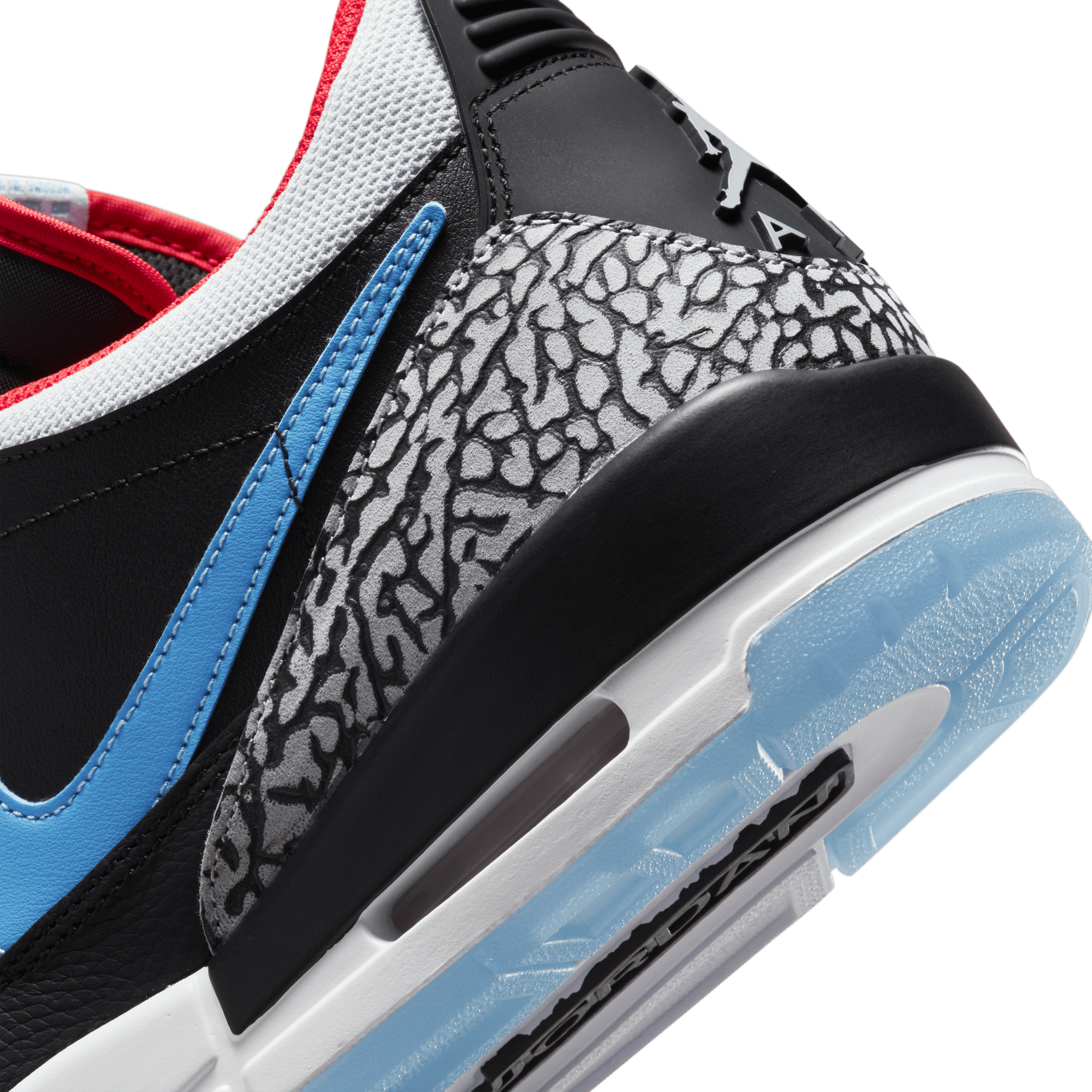 JORDAN LEGACY 312 LOW - BLACK / VALOR BLUE