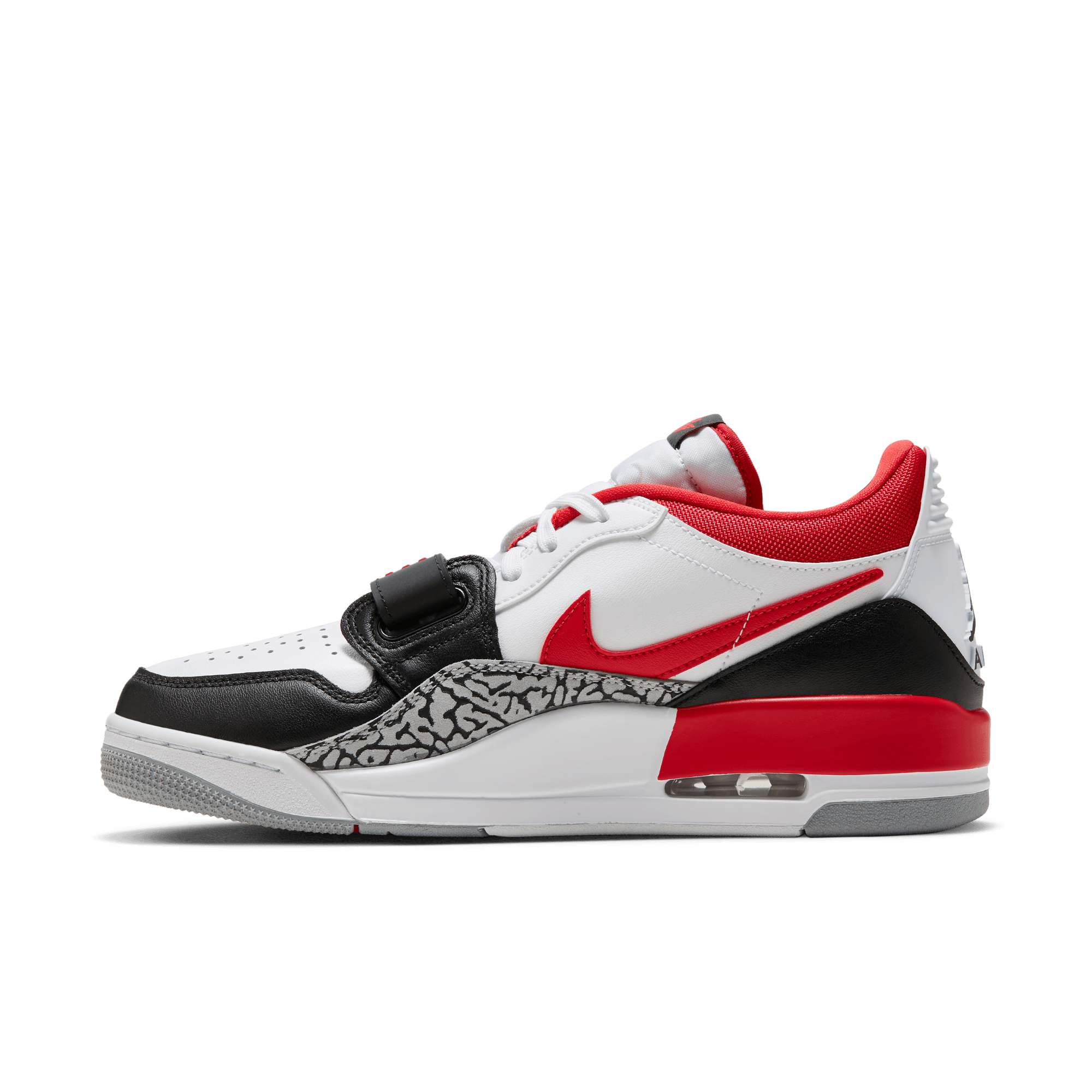 JORDAN LEGACY 312 LOW "FIRE RED"