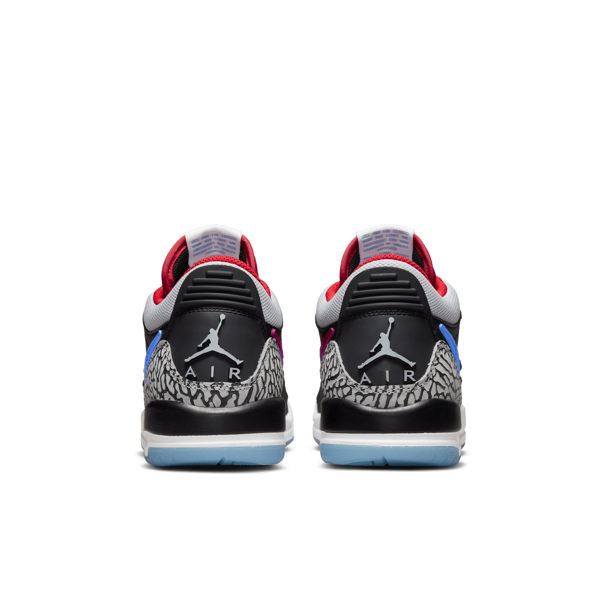 JORDAN LEGACY 312 LOW (GS) - BLACK / VALOR BLUE