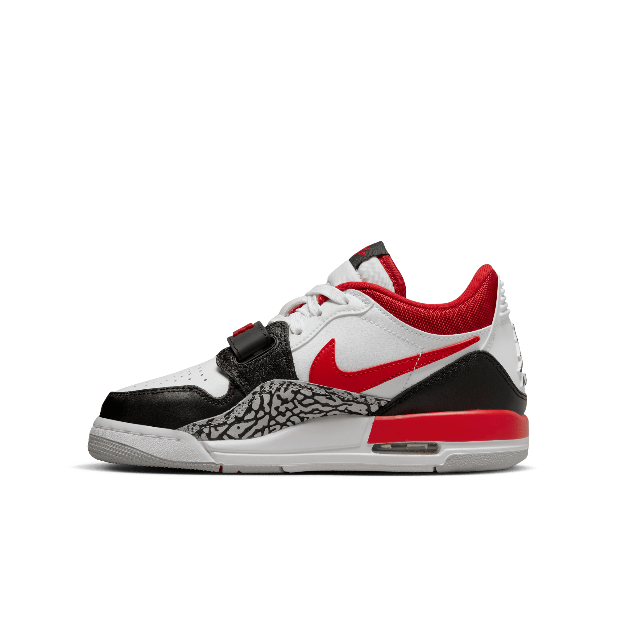 JORDAN LEGACY 312 LOW "GS) "FIRE RED"