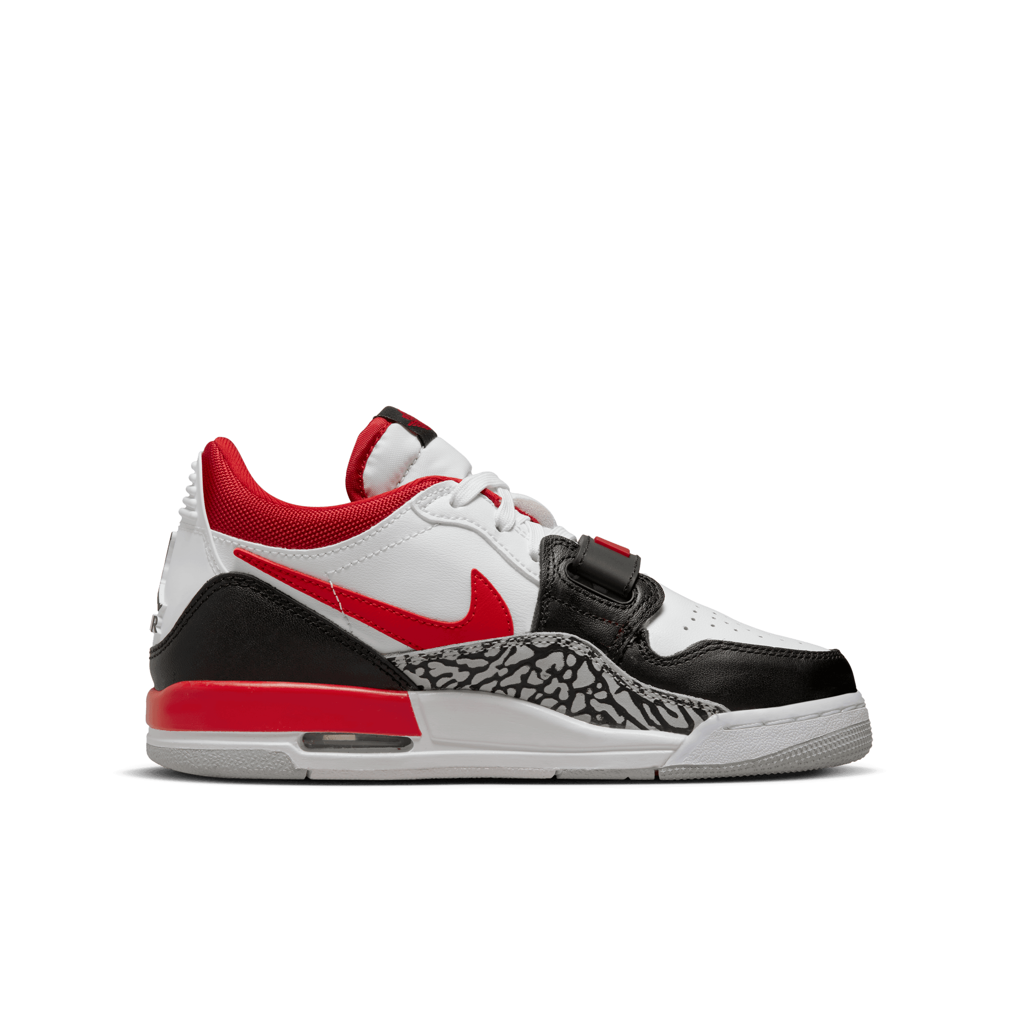 JORDAN LEGACY 312 LOW "GS) "FIRE RED"