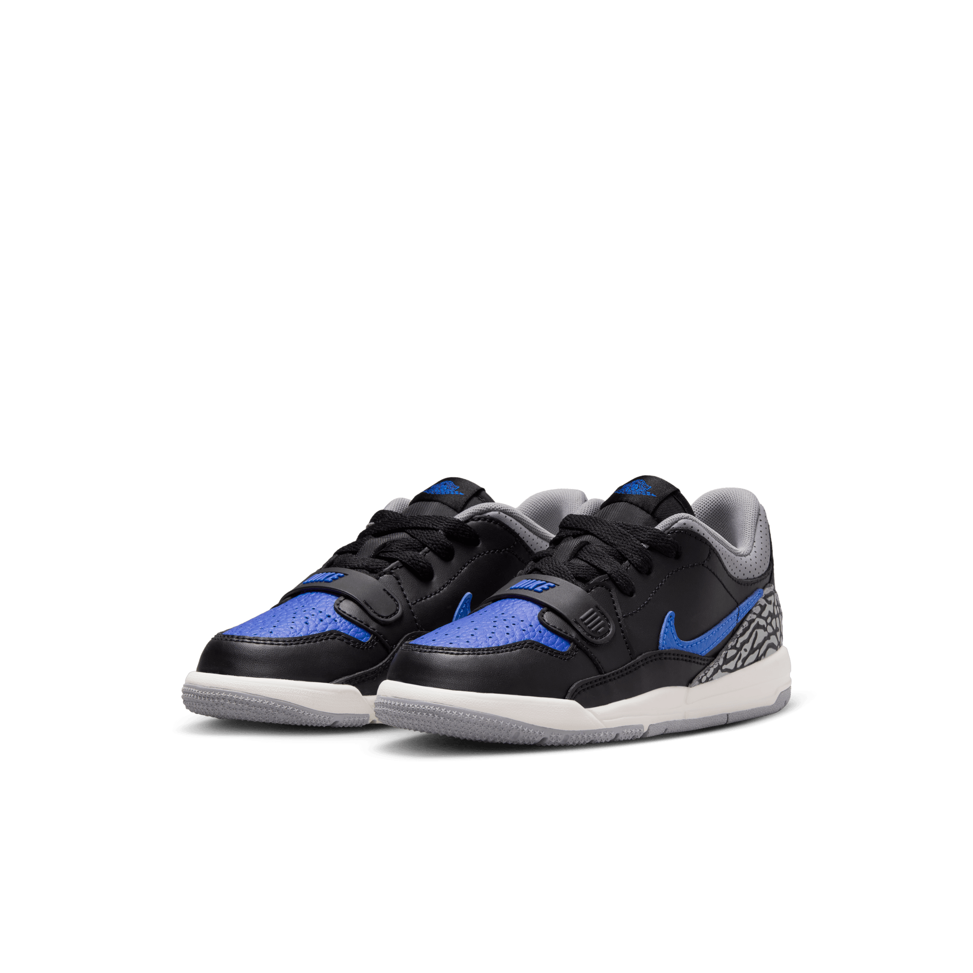 Jordan Legacy 312 Low Black White Cement Grey Game Royal PS