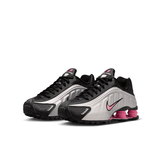 SHOX R4 (GS) - METALLIC SILVER / PINKSICLE