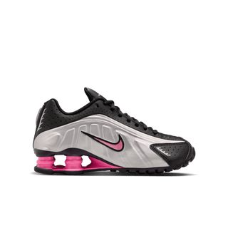 SHOX R4 (GS) - METALLIC SILVER / PINKSICLE